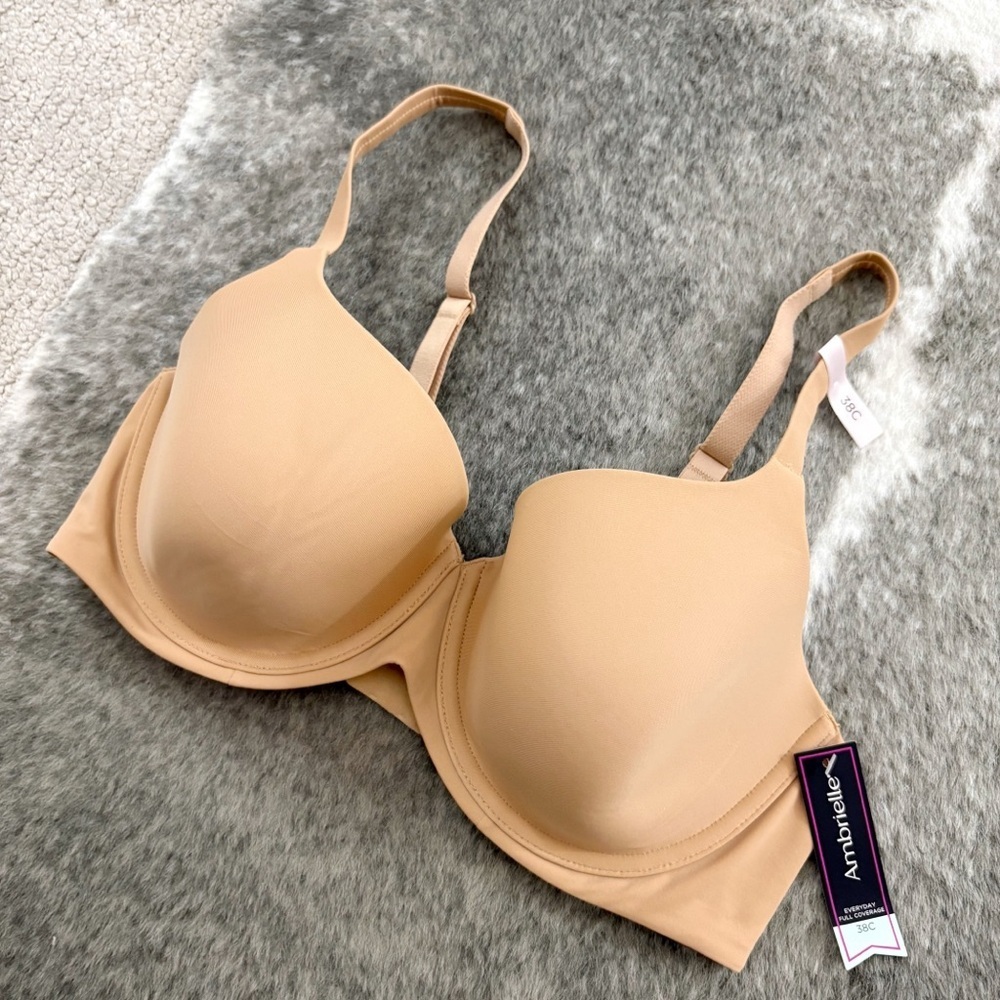 NWT Ambrielle Everyday Full Coverage Bra 38C - Picture 3 of 12